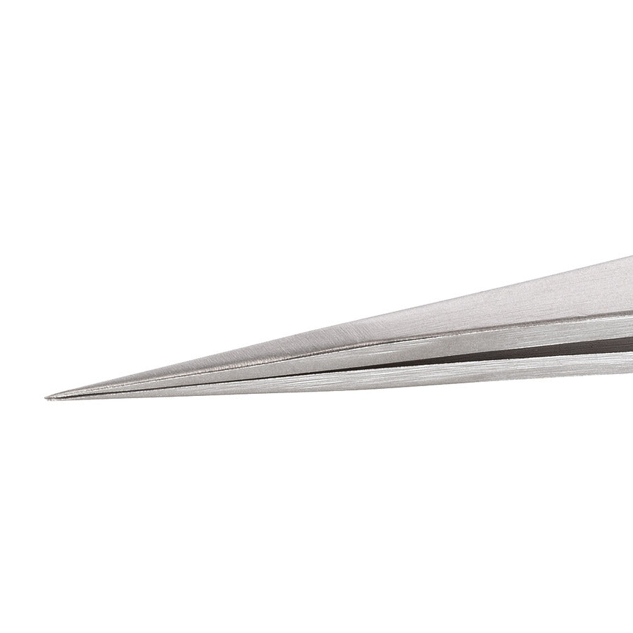 Techni-Pro 10063007 Pinzette mit umgekehrter Wirkung, Stil 3X, Säure-/Anti-Magnet SS, Fein, Spitz, 4,7 Zoll