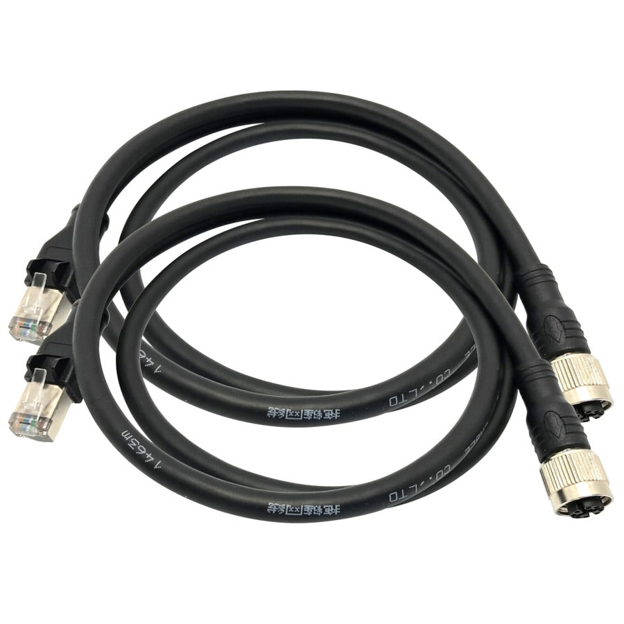 TREND Networks R151059 2 x RJ45 auf M12 X-codiertes 1m Adapterkabel