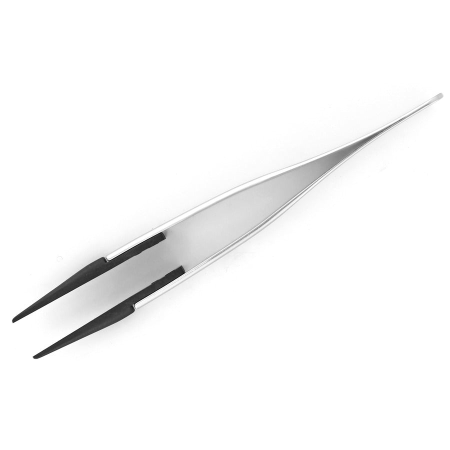 Techni-Pro TNP00TCF ESD Pinzette, Stil 00, Carbonfaser-Spitzen A00CF, dick, 4,5"