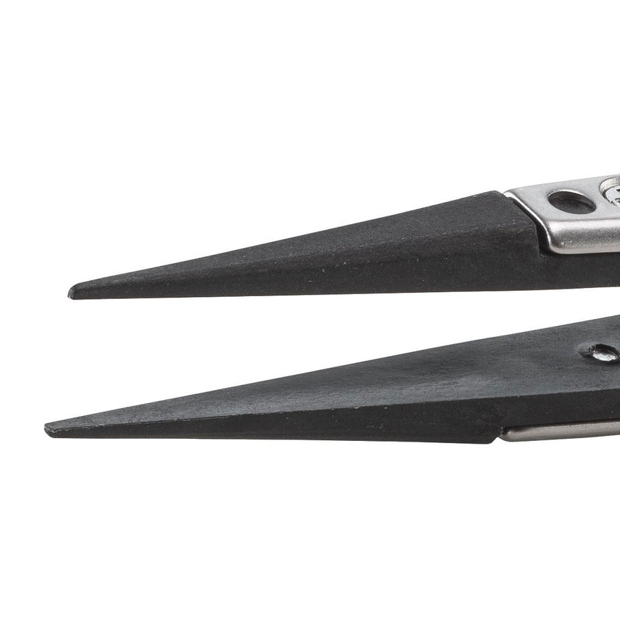 Techni-Pro TNP3PCF ESD Pinzette, Stil 3, Kohlefaser-Spitzen A3CF, spitz, 11,4 cm