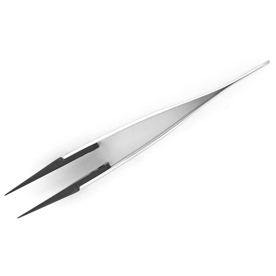 Techni-Pro TNP5VFCF ESD-Pinzette, Stil 5, Carbonfaser-Spitzen A5CF, sehr fein, 4,5"