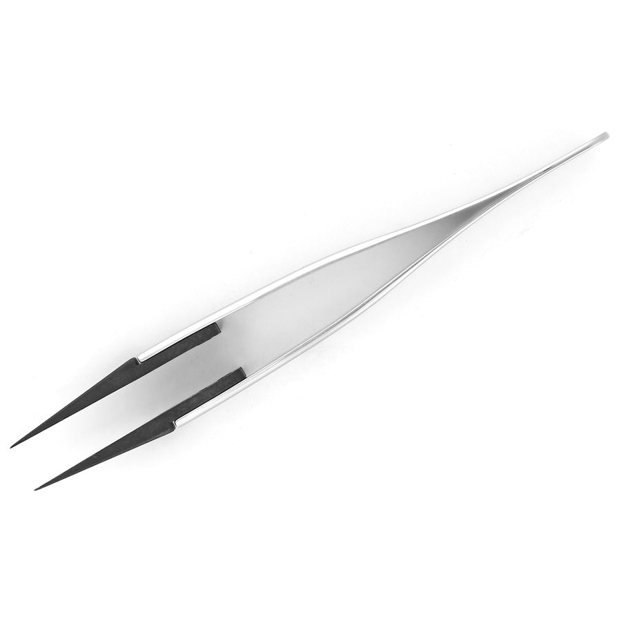 Techni-Pro TNP5UFCF ESD Tweezers, Style 5UF, Carbon Fiber Tips A5UFCF, Ultrafine, 4.5"