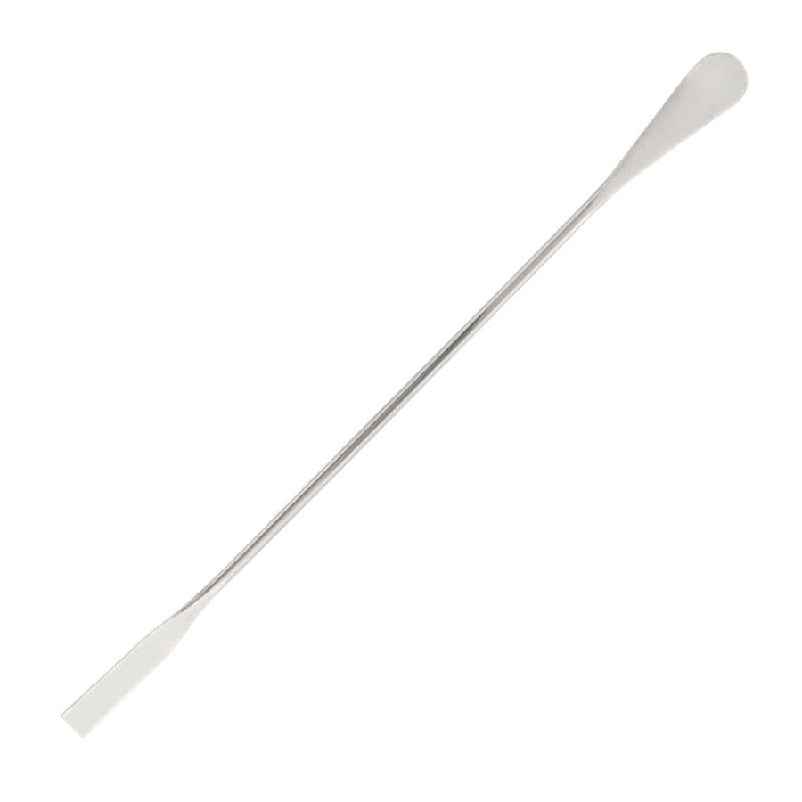 Techni-Pro CAS-060 Spatula, 10" OAL, Double Ended, Round/Flat, Stainless Steel