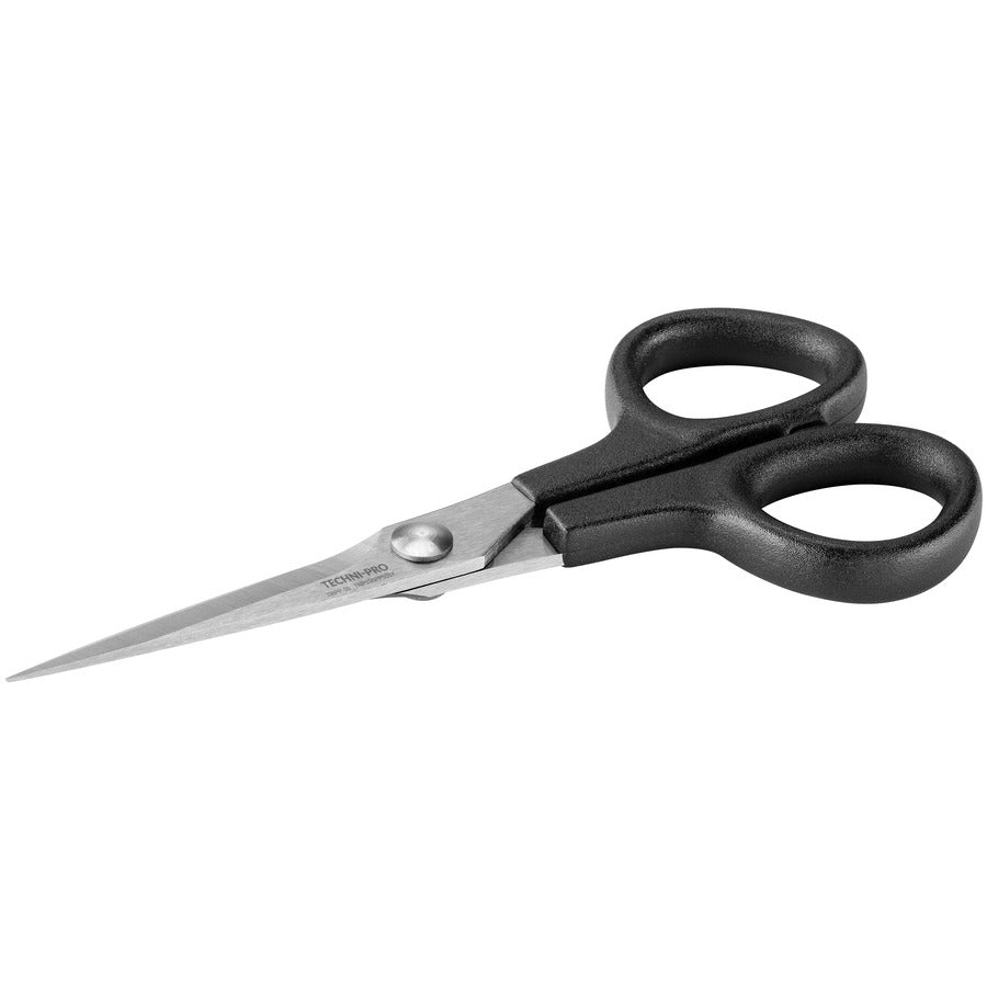 Techni-Pro TNP336PP50BK Scissors, Industrial, Straight, Stainless Steel, Nylon Handles, 5.13" OAL