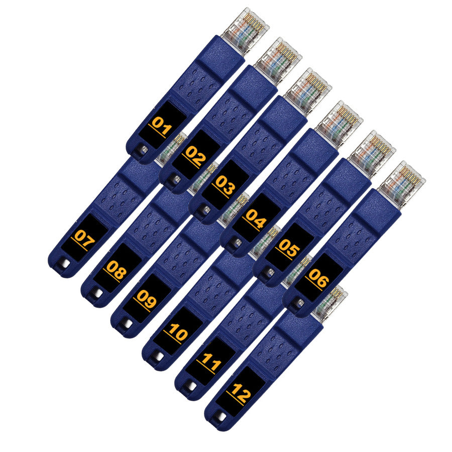 TREND Networks R166020 SignalTEK QT 12er-Pack RJ45-Stecker-Remotes