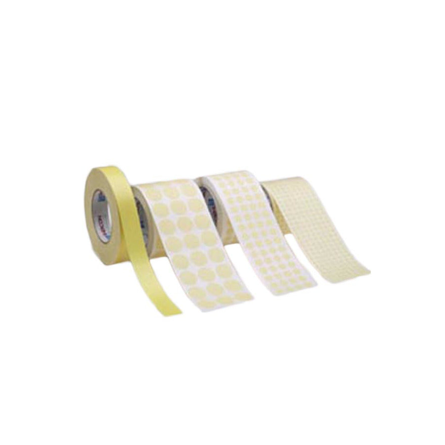 Techni-Pro 150-650 Abdeckband, Hochtemperatur, Rund, 300 Grad, 1/8", 3" Kern, 7.5mil, Hellbraun, 5000/Rolle