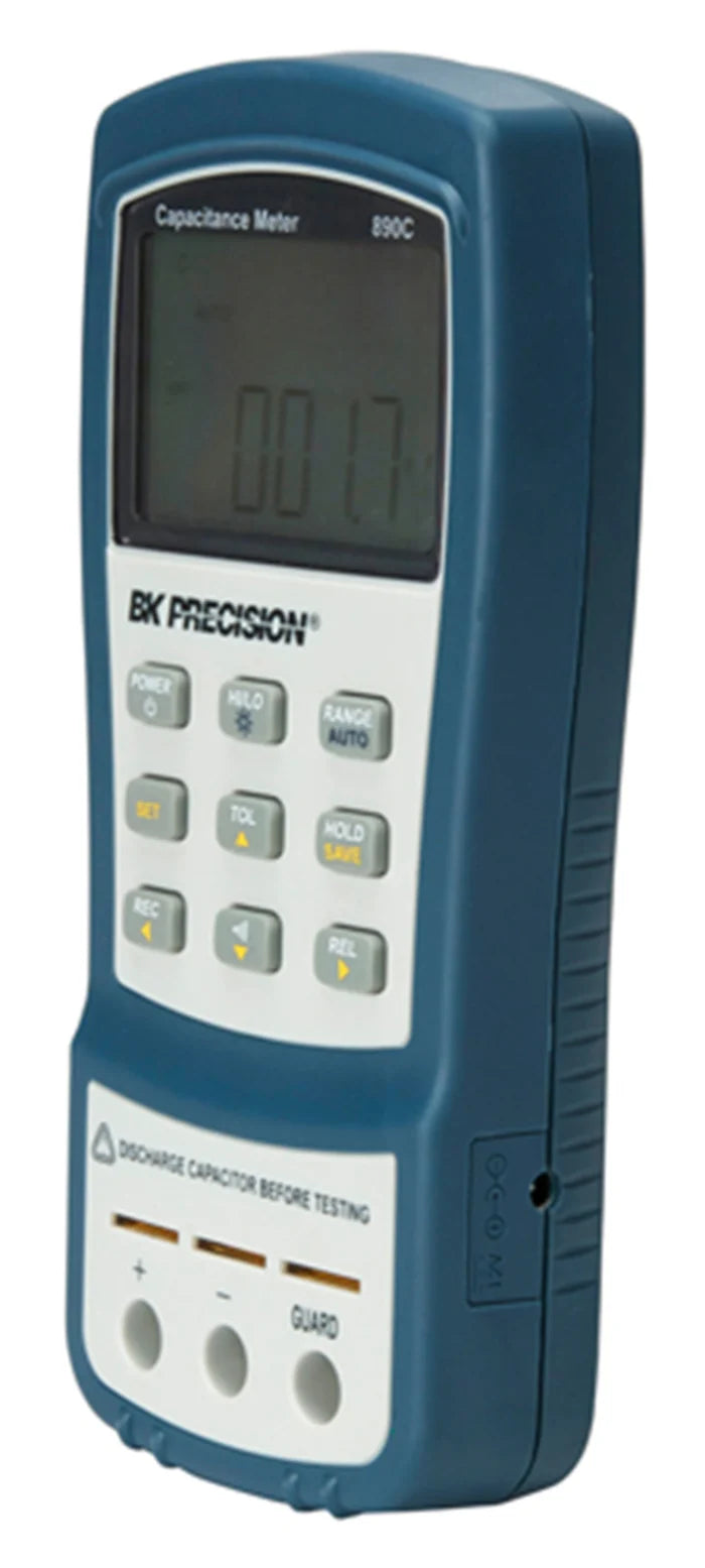 B&K Precision 890C Capacitance Meter, 50 mF, Dual Display, USB, 800C Series