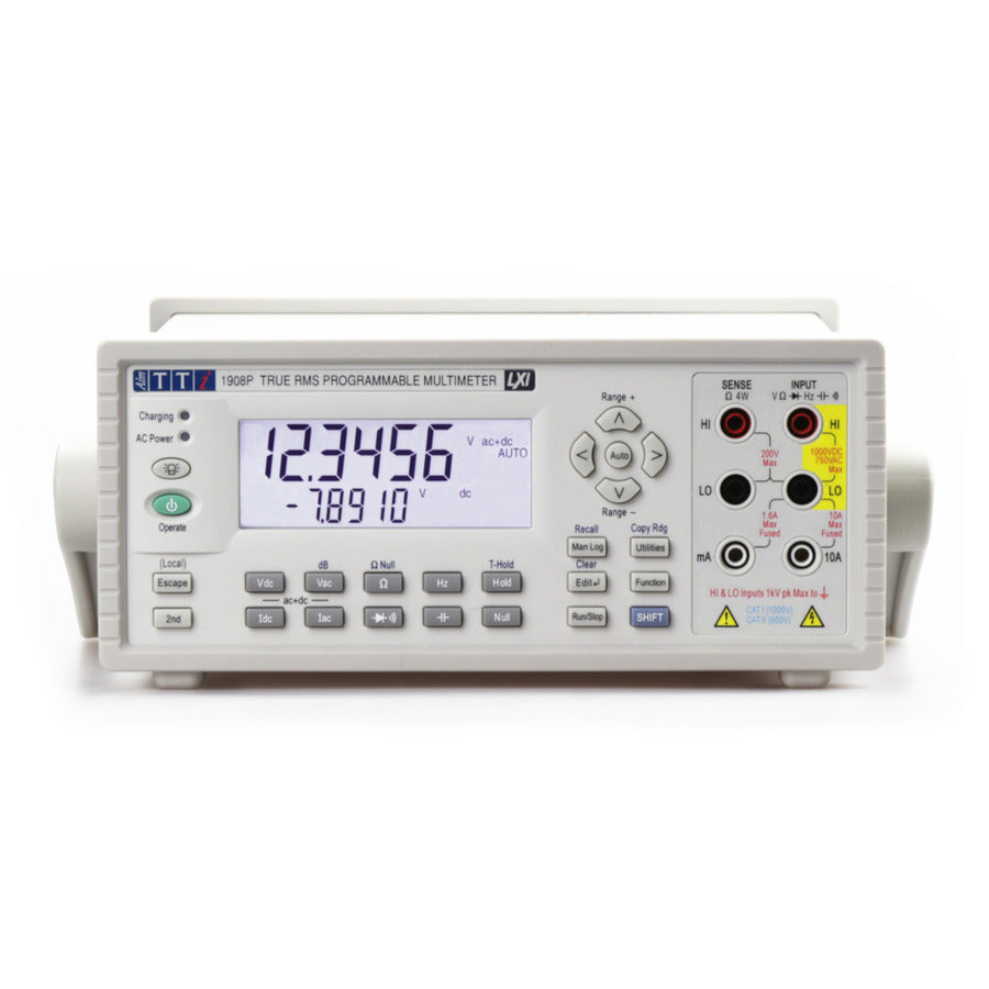 Aim-TTi 1908 Digitalmultimeter, Dual-Messung, 5,5-stellig, USB, Serie 1908