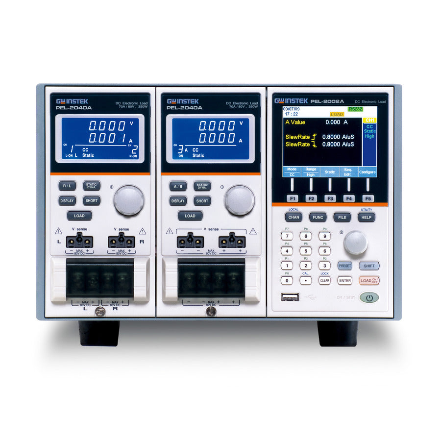 GW Instek PEL-2020A DC Elektronische Last, Dual-Kanal, 2x 80V, 20A, 100W, PEL-2000A Serie
