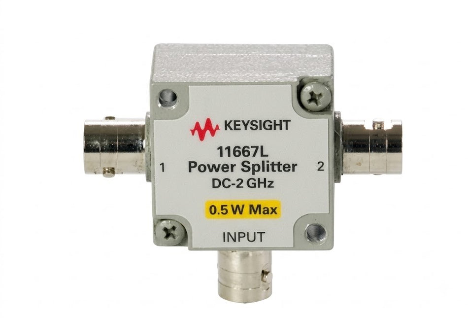Keysight 11667A DC-18 GHz power splitter, Type-N, 50 ohm