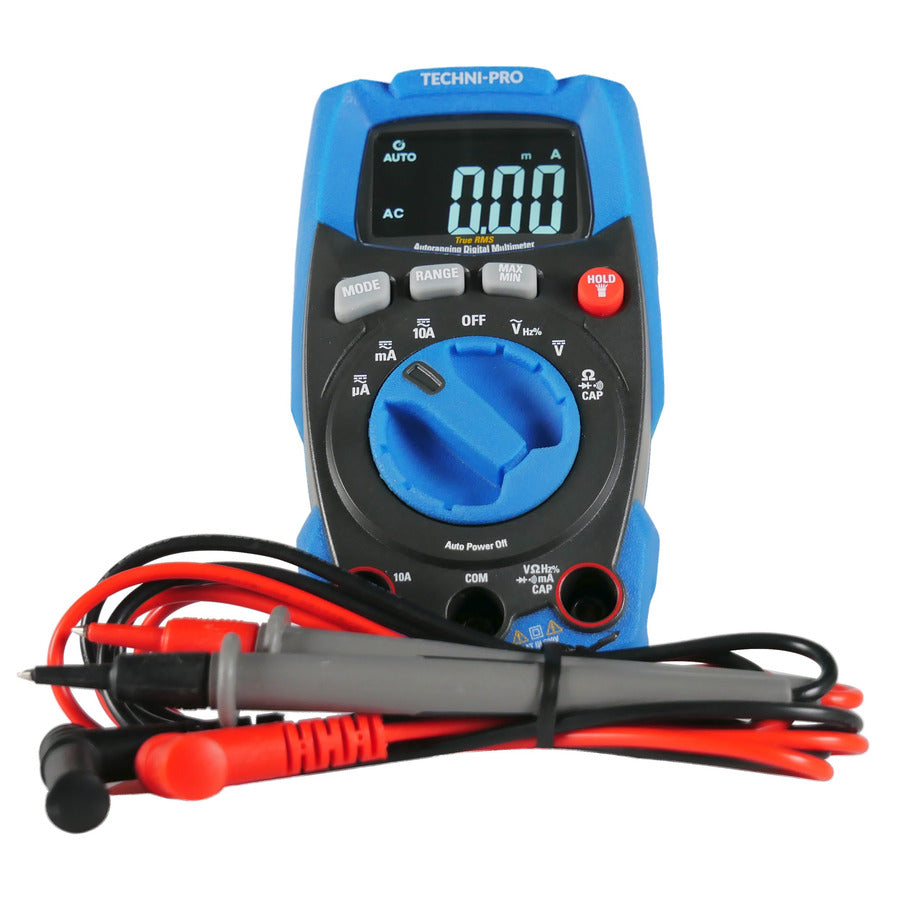 Techni-Pro TNP101 True RMS Kompaktes Multimeter, 600V, 10A AC/DC, TNP Serie