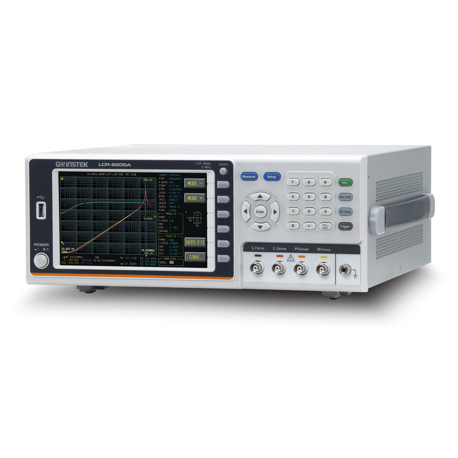 GW Instek LCR-8210A LCR-Meter, 10 Hz - 10 MHz, 6 Digits, USB, GPIB, LAN, RS-232, LCR-8200A-Serie