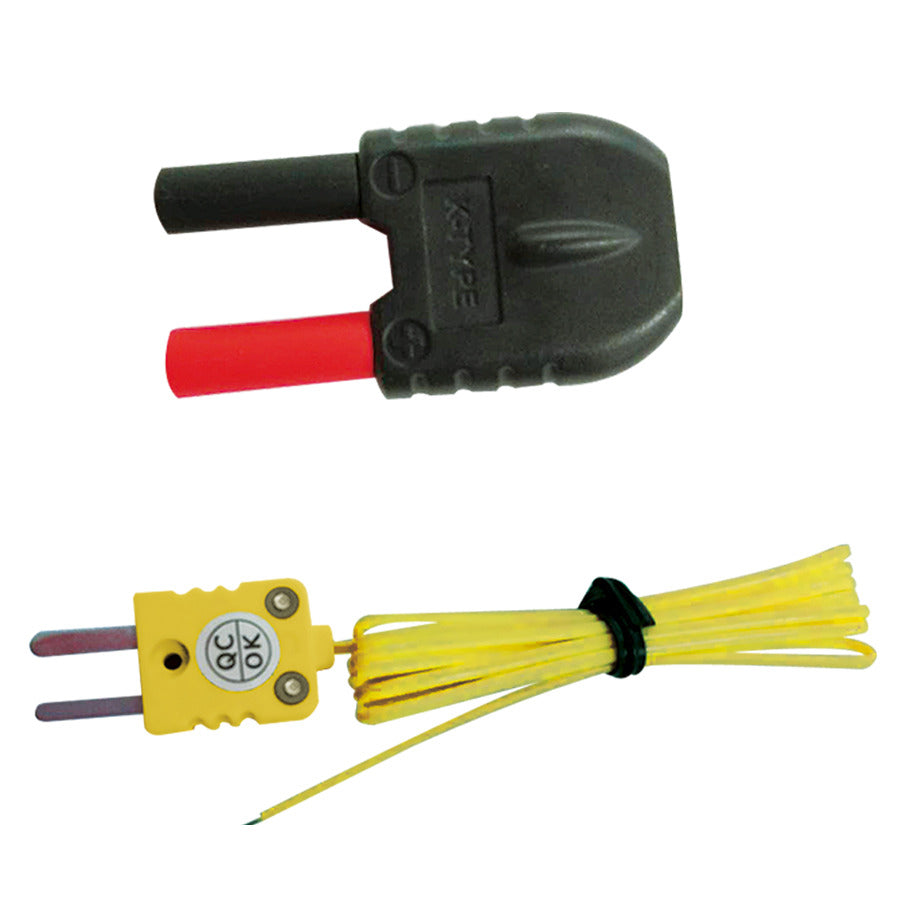 GW Instek GTL-205A Temperaturfühleradapter mit K-Typ-Thermopaar für GDM-9060 und GDM-9061, 1m