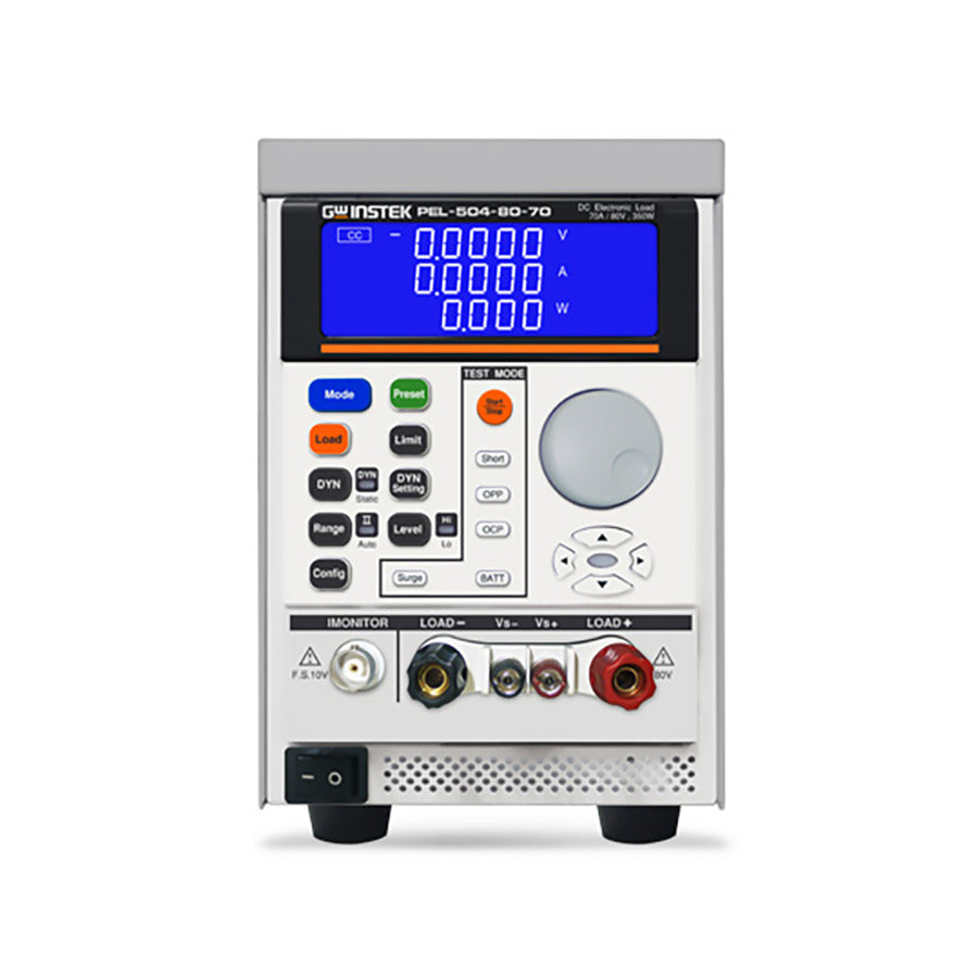 GW Instek PEL-504-80-70 DC-Elektronische Last, programmierbar, 350W, 80V, 70A, Benchtop, PEL-500 Serie