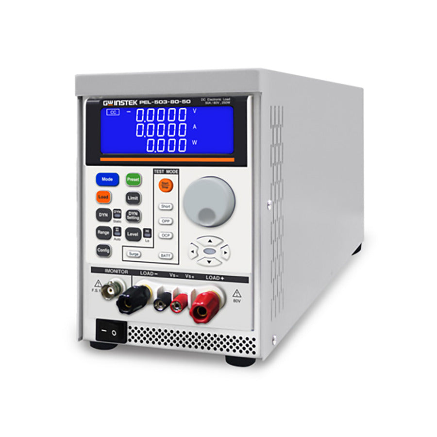 GW Instek PEL-504-80-70 DC-Elektronische Last, programmierbar, 350W, 80V, 70A, Benchtop, PEL-500 Serie