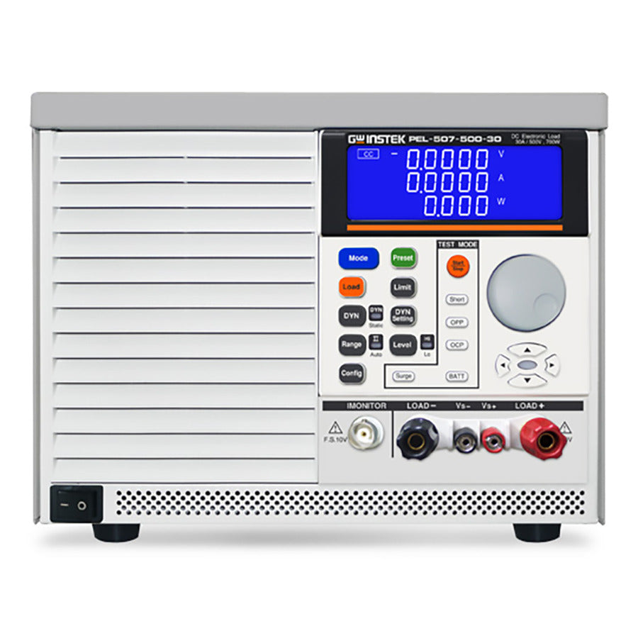 GW Instek PEL-507-500-30 DC Elektronische Last, programmierbar, 700W/500V/30A, Tischgerät, PEL-500 Serie