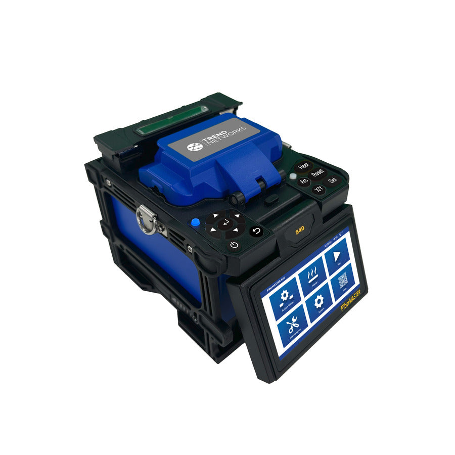 TREND Networks R301-S40K FiberMASTER S40 Adaptive Clad Alignment Fusion Spleißgerät-Kit