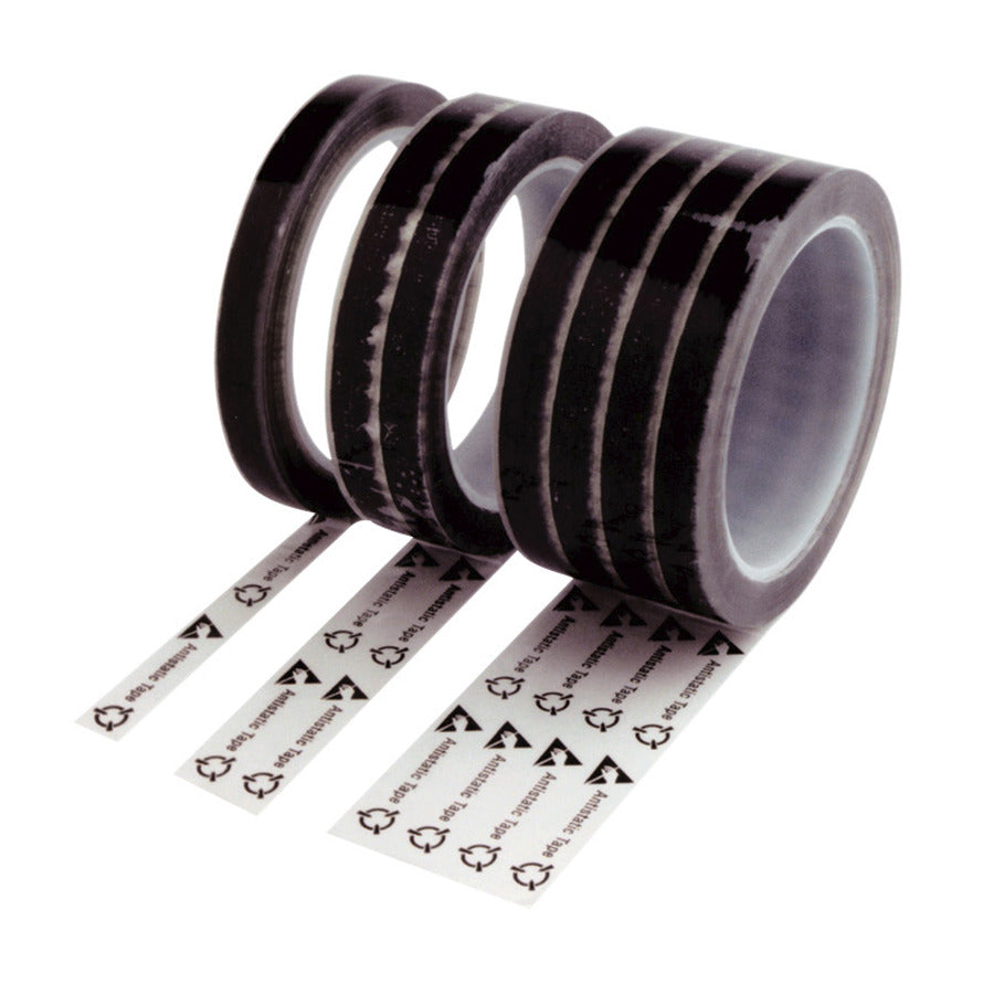 Techni-Pro 205ST1623P ESD-sicheres Band, mit ESD- und Antistatik-Symbolen, 50 mm x 66 m, 76 mm Kern