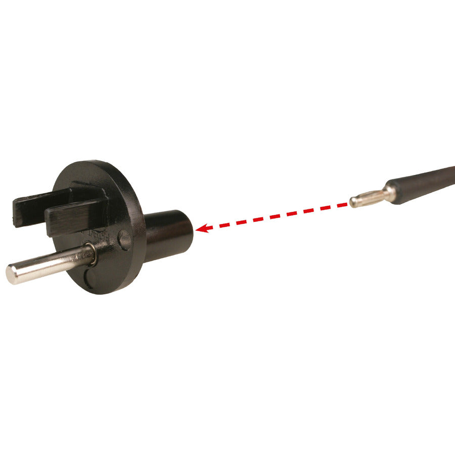 Desco 9838 Banana Jack Ground Plug Adaptor