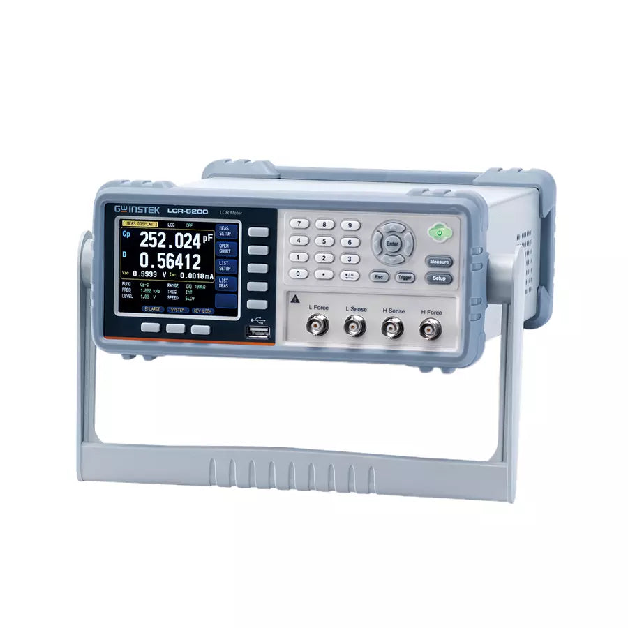 GW Instek LCR-6100 Hochpräzisions-LCR-Messgerät, automatische Pegelregelung, 100 kHz, LCR-6000-Serie
