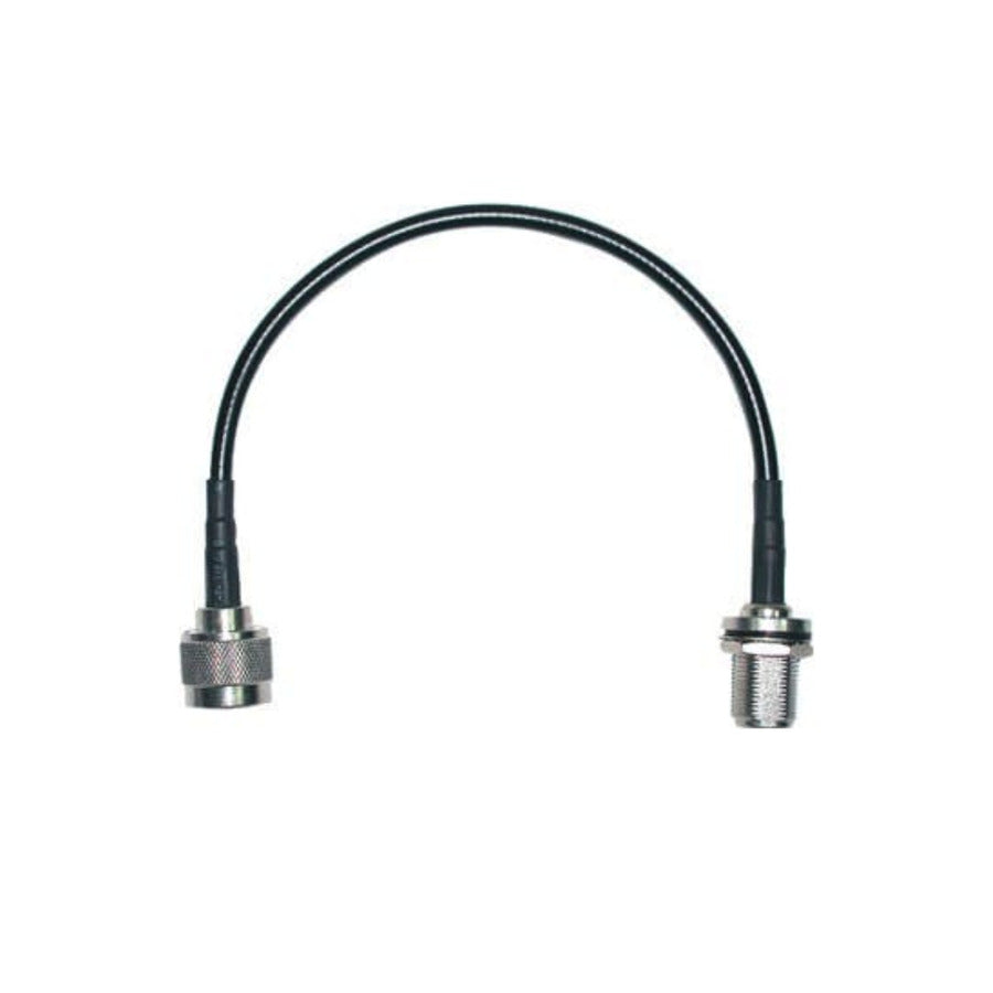 GW Instek GTL-304 HF-Kabel für Spektrumanalysator der GSP-Serie, RG223-Baugruppe N(Stecker)-N(Buchse), 280mm