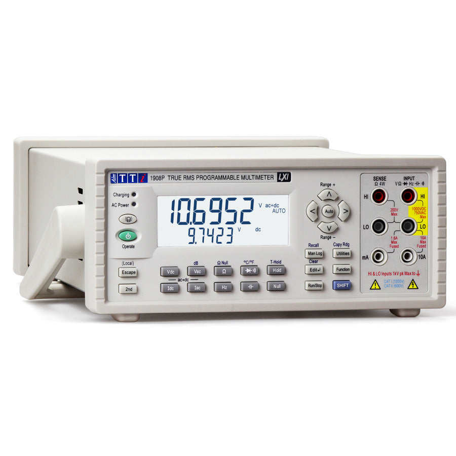Aim-TTi 1908P Dual-Mess-Multimeter, AC/DC, 5,5-stellig, USB/RS232/LXI