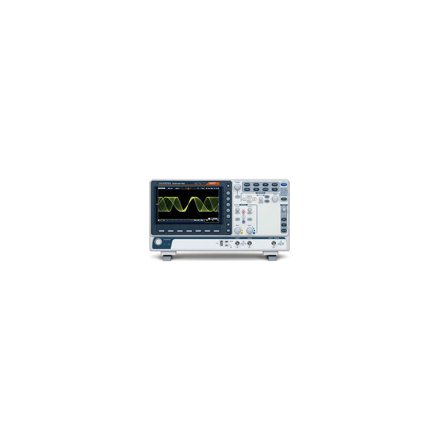 GW Instek GDS-2202E Digital-Speicher-Oszilloskop, 2 Kanäle, 200 MHz, 10 Mpts, 1 GS/s, GDS-2000E Serie