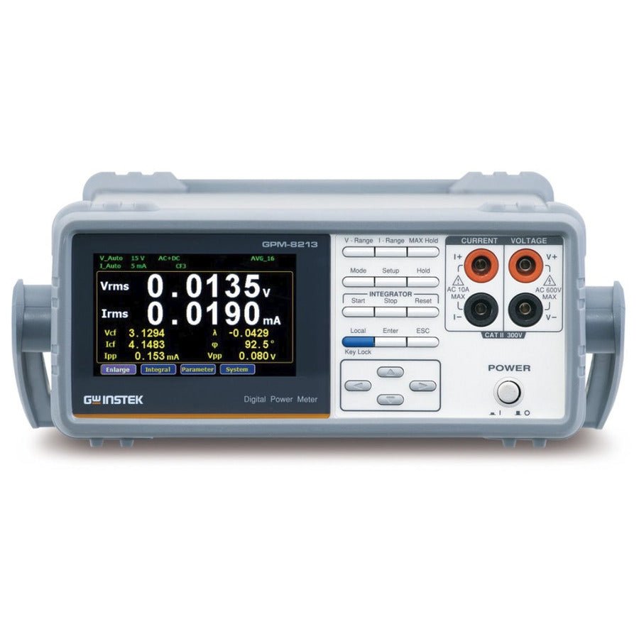 GW Instek GPM-8213G Digitales Wechselstrom-Leistungsmessgerät, GPIB, 6kHz, 5-stellig, 1-phasig, RS-232C/USB/LAN, GPM-Serie