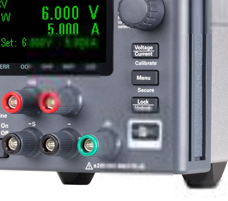Keysight E36102B DC power supply, single-output, 6 V, 5 A, 30 W