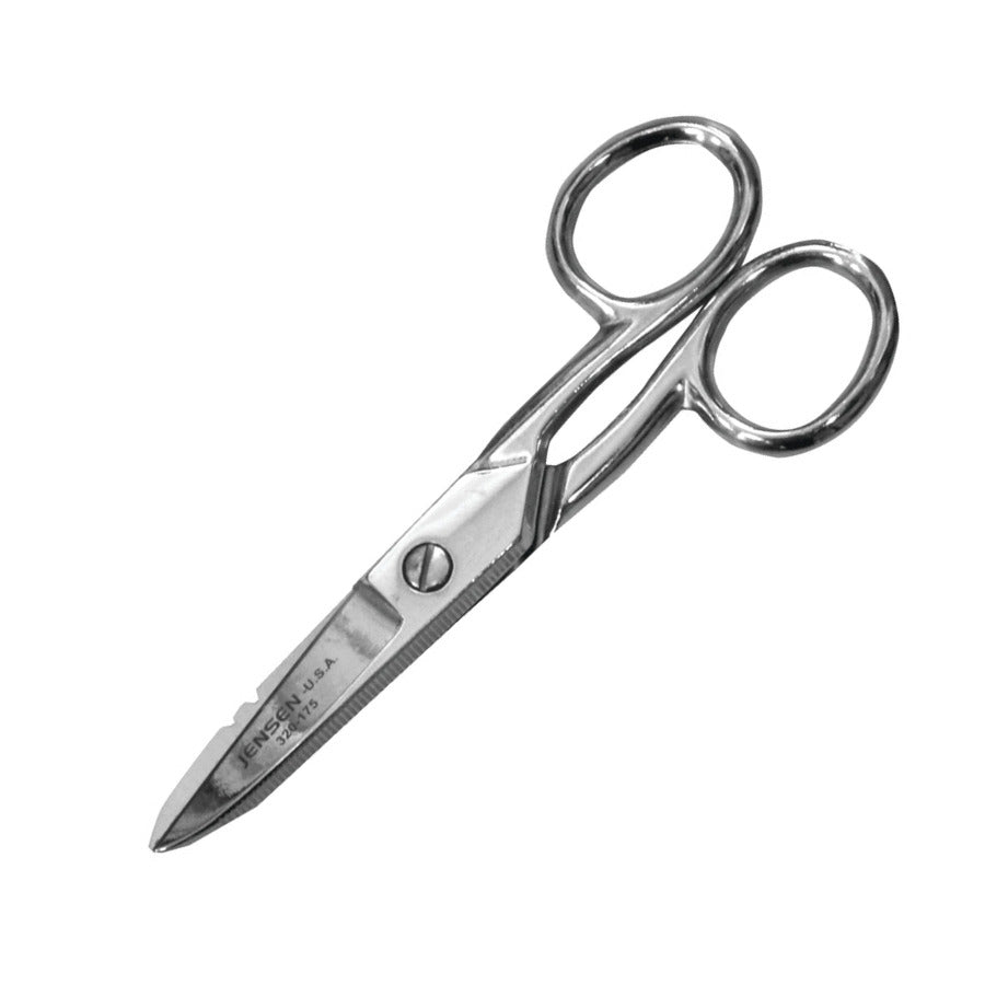 Techni-Pro 320-175 Schere, gezackte Klinge, Greifbacken, Doppelösen-Griff, 133 mm Gesamtlänge