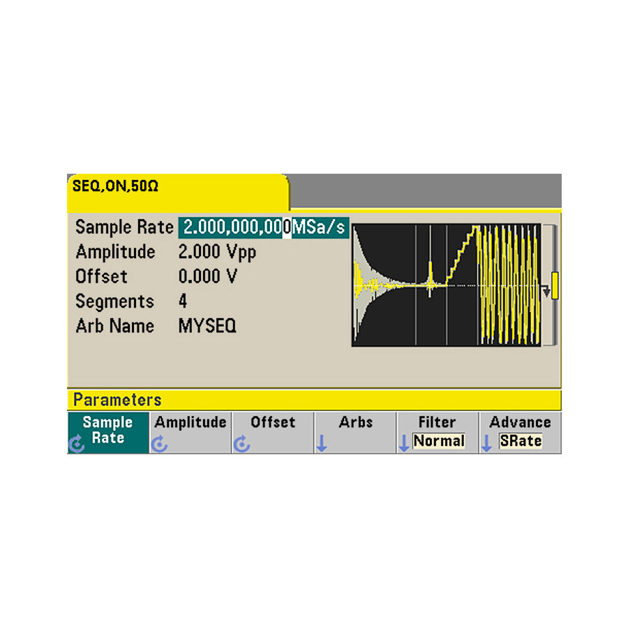 Keysight 335ARB1U Arbitrary Waveform Generator Upgrade