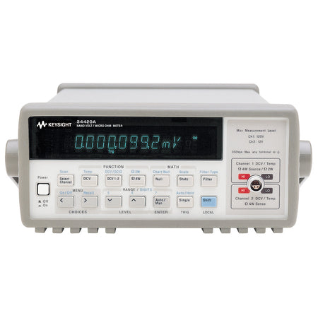 Keysight 34420A Nanovolt / Micro-Ohm Meter
