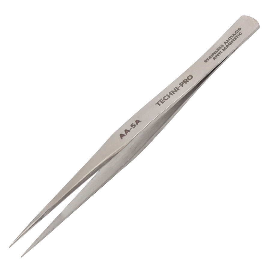 Techni-Pro 352TW012 Pinzette, Ausführung AAs, mittel, gerade, Edelstahl, 12,7 cm Gesamtlänge