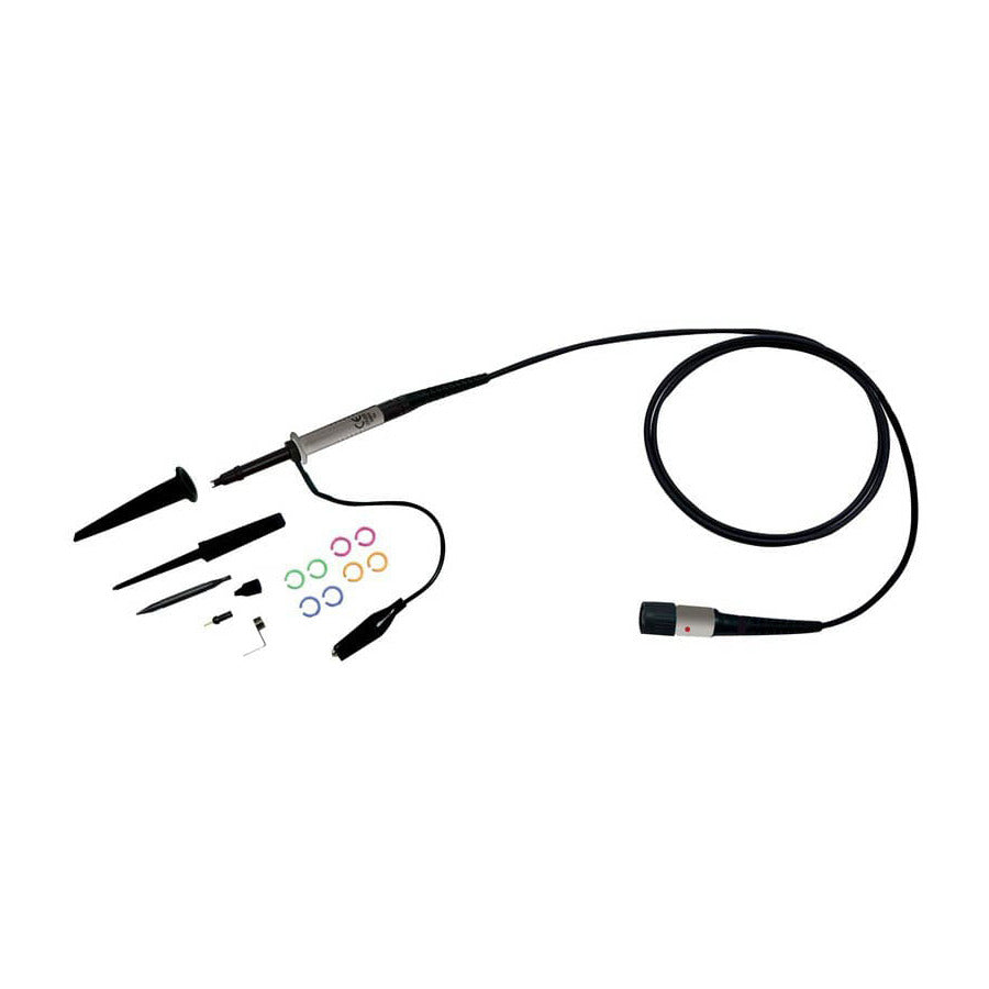 GW Instek GTP-150B-2 Passive Sonde, 150MHz, 1X, 10X, 13 pF, 500V, CAT1, CAT2, GTP-Serie