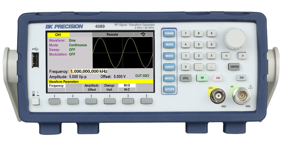 B&K Precision BK4089 3 GHz/80 MHz RF Signal/Waveform Generator