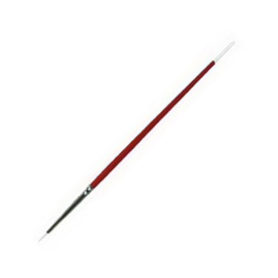 Techni-Pro 415CH361 Pinsel, Künstler, Taklon, 3/8" Borsten, Größe #1, Holzgriff, 7" Gesamtlänge