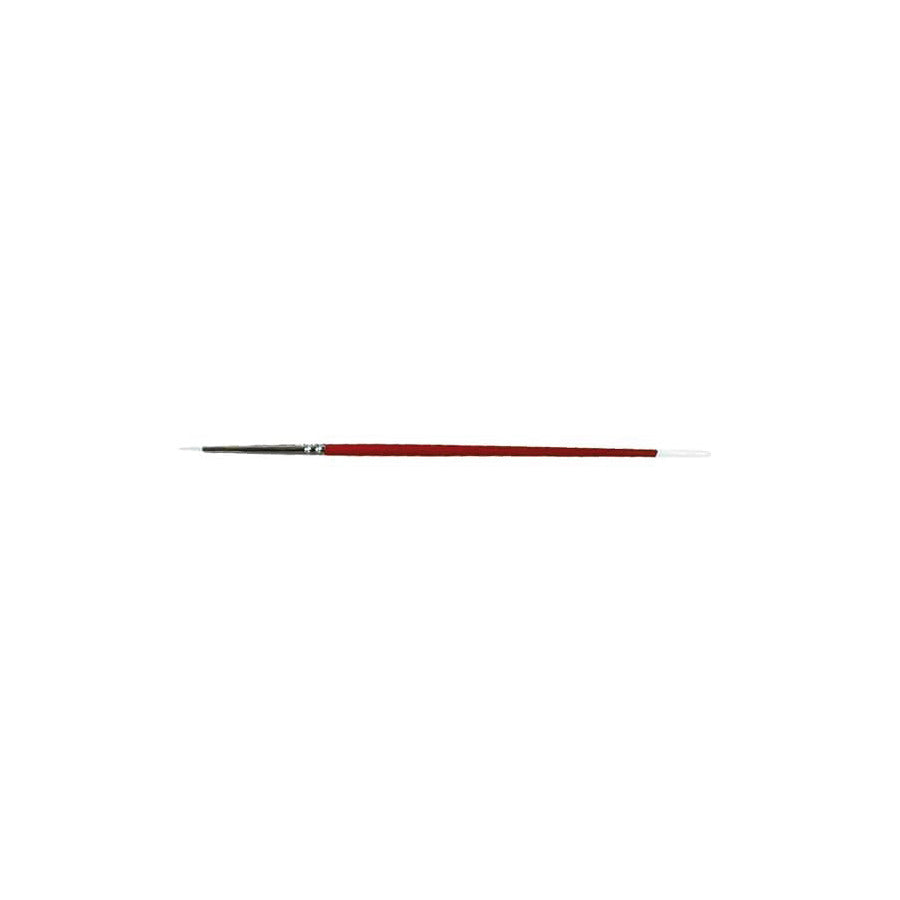 Techni-Pro 415CH3630 Pinsel, Künstler, Taklon, 1/4" Borsten, Größe #3, Holzgriff, 7" Gesamtlänge