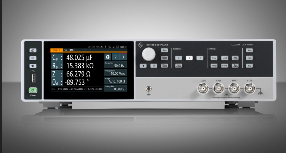 Rohde & Schwarz LCX-K106 LCR Advanced Analysis Function Option, LCX Series