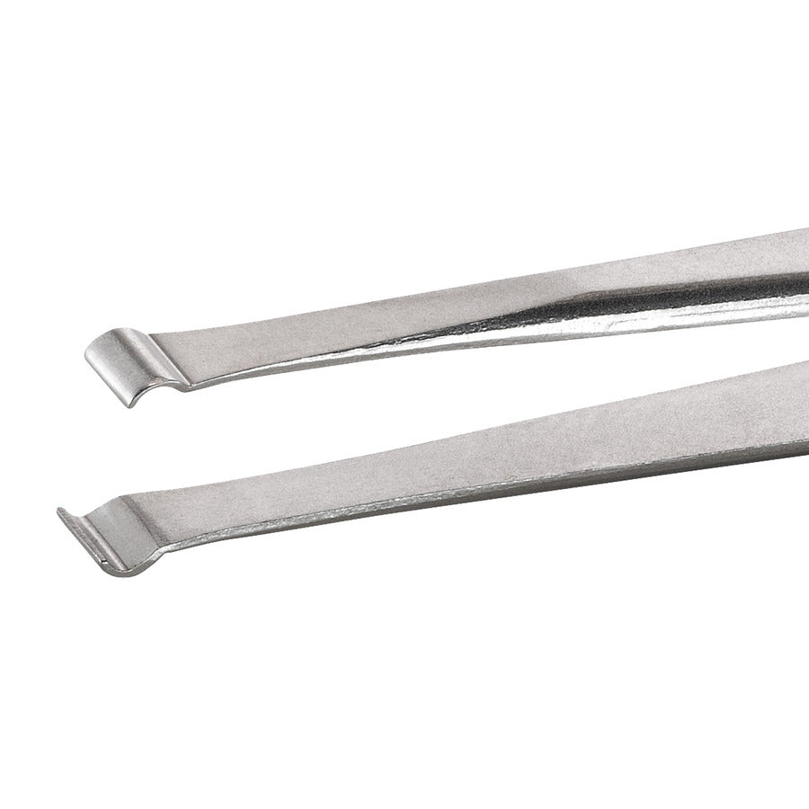 Techni-Pro 482-532 Komponenten-Positionierpinzette, Stil 578, antimagnetisch, Edelstahl, gerillt, 4,7"