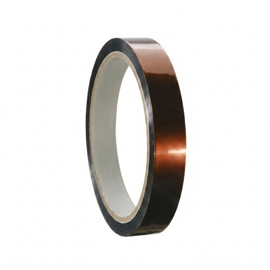 Techni-Pro 487-544 Kaptonband, 12,7 mm x 33 m, 76 mm Kern, 0,064 mm, Silikonkleber