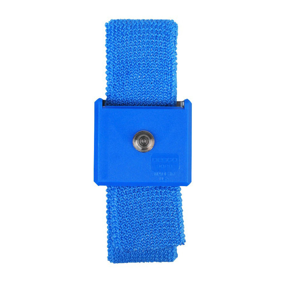 Desco 9028 Wrist Strap Only, Replacement, Adjustable, 4mm Snap