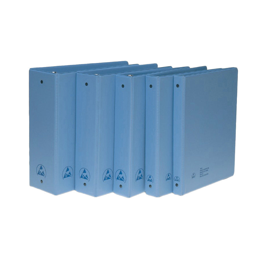 Desco 7415 2" Static Dissipative 3-Ring Binder