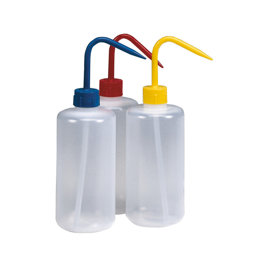 Techni-Pro 631PR010 Spritzflaschen, 500 ml, 3er-Pack, rote, gelbe, blaue Kappen