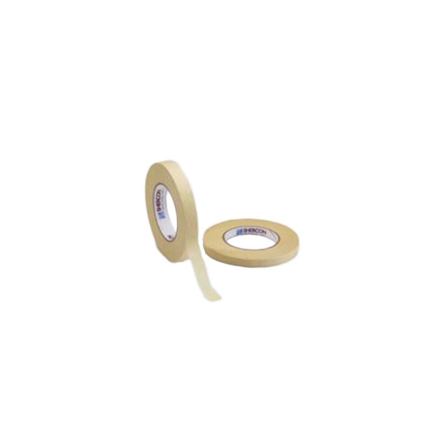 Techni-Pro 758BA750 Band, Hochtemperatur-Abdeckband, 300 Grad, 19mmx55m, 3 Zoll Kern, 7,5 mil, Hellbraun
