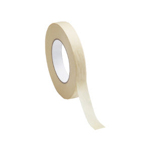 Techni-Pro 758BA750 Band, Hochtemperatur-Abdeckband, 300 Grad, 19mmx55m, 3 Zoll Kern, 7,5 mil, Hellbraun