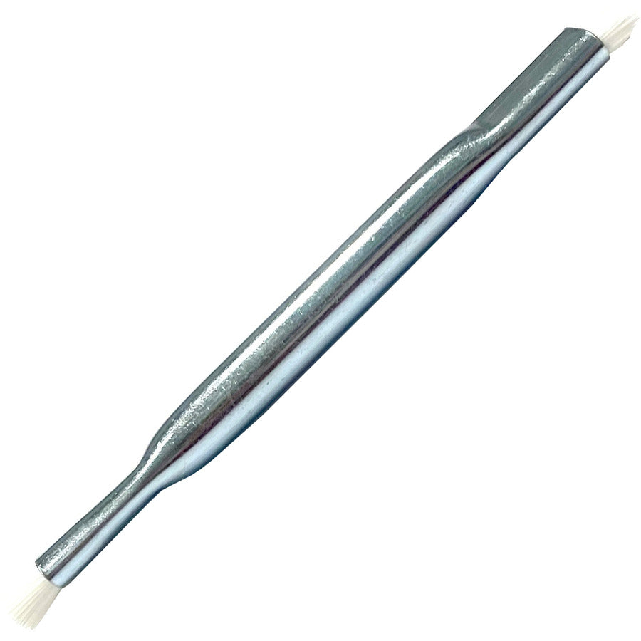 Techni-Pro 758CH1010 Brush Applicator, Static Dissipative ESD, Nylon, 3/16" and 1/4", Steel Handle