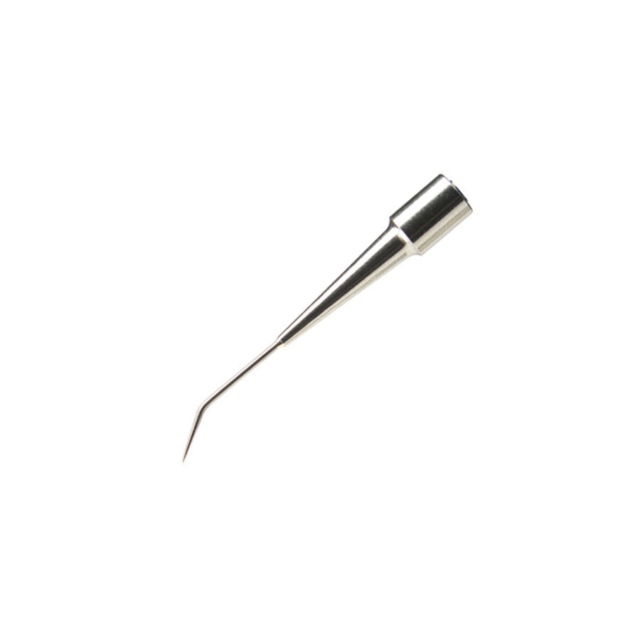 Techni-Pro 758IE283 Sonde Mini-Nadel, scharf, 30 Grad gebogen, Edelstahl
