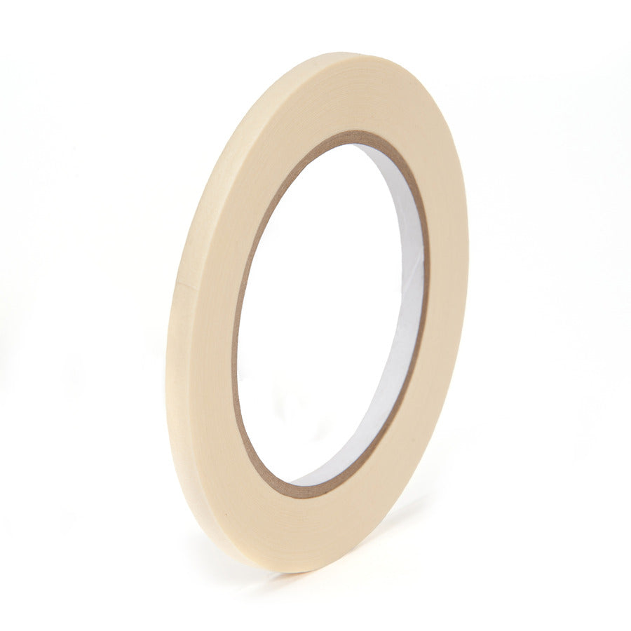Techni-Pro 758IE9514 Tape, Masking, 1/4"x60 Yds, 3" Core, 4.6 mil, Tan