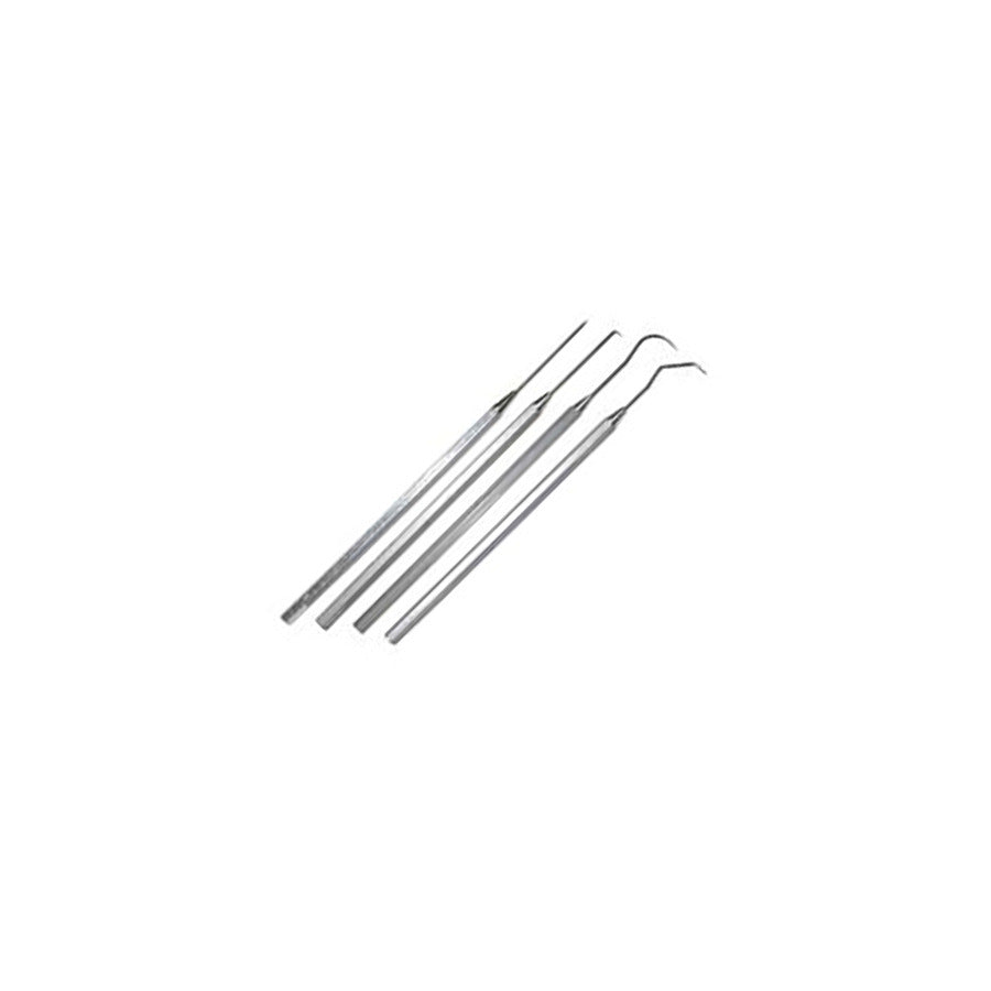 Techni-Pro 758IE973 Probe Set, 25 Mil, Stainless Steel Tip with Aluminum Handles, 4pcs