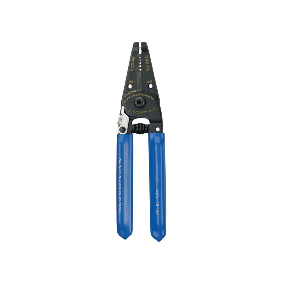 Techni-Pro 758PL0033 Wire Stripper, Steel, Cushion Grip, 22-30 AWG, 6.25" OAL